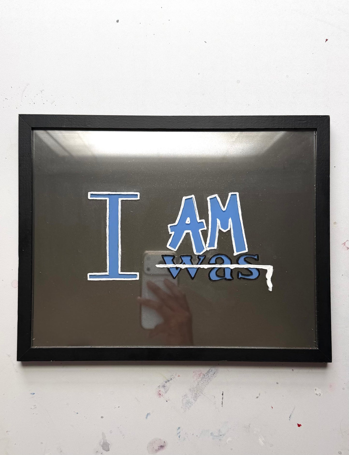 “I AM” Mirror-Like Frame