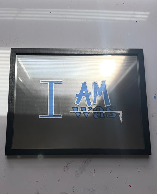 “I AM” Mirror-Like Frame